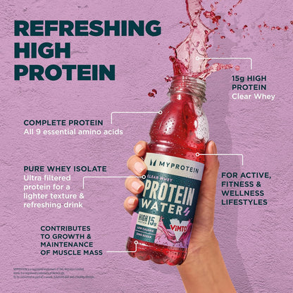 Myprotein Vimto Protein Water 500ml - Case of 12
