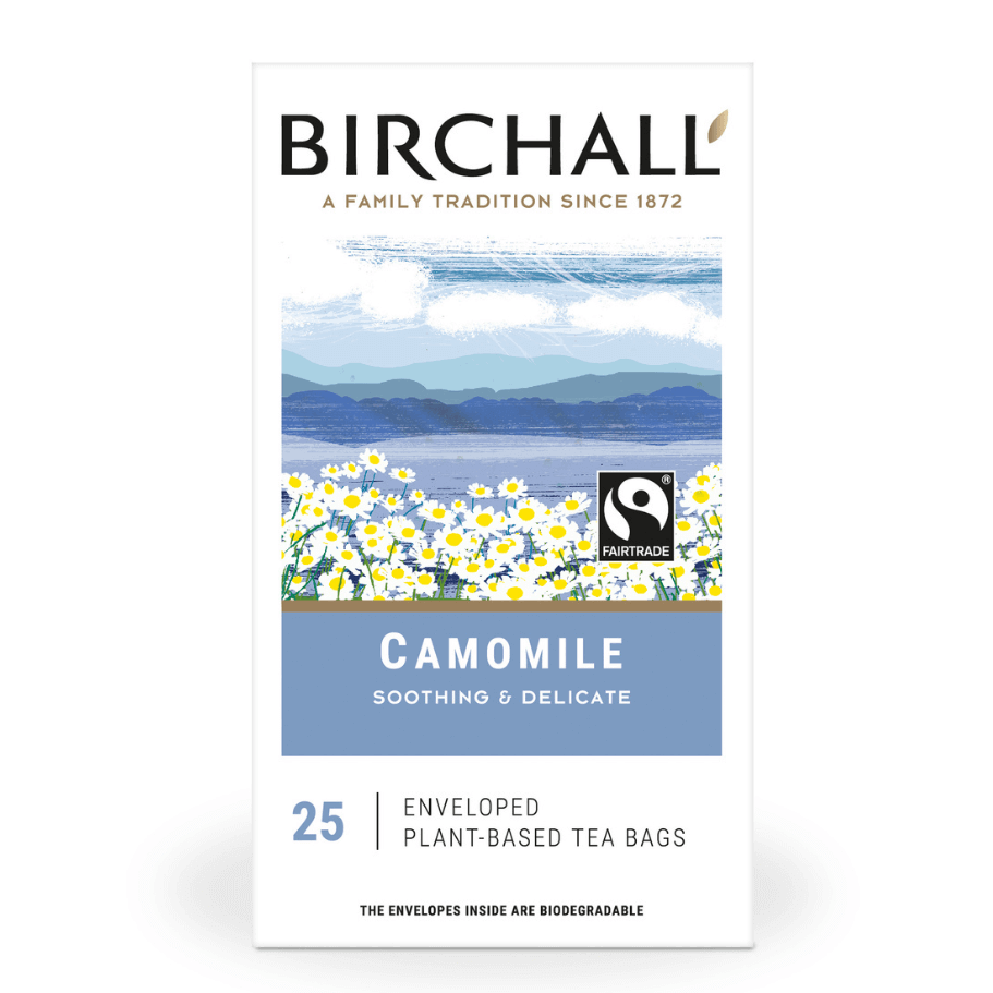 Birchall Camomile Envelope Tea Bags – Box of 25 | Vending Superstore