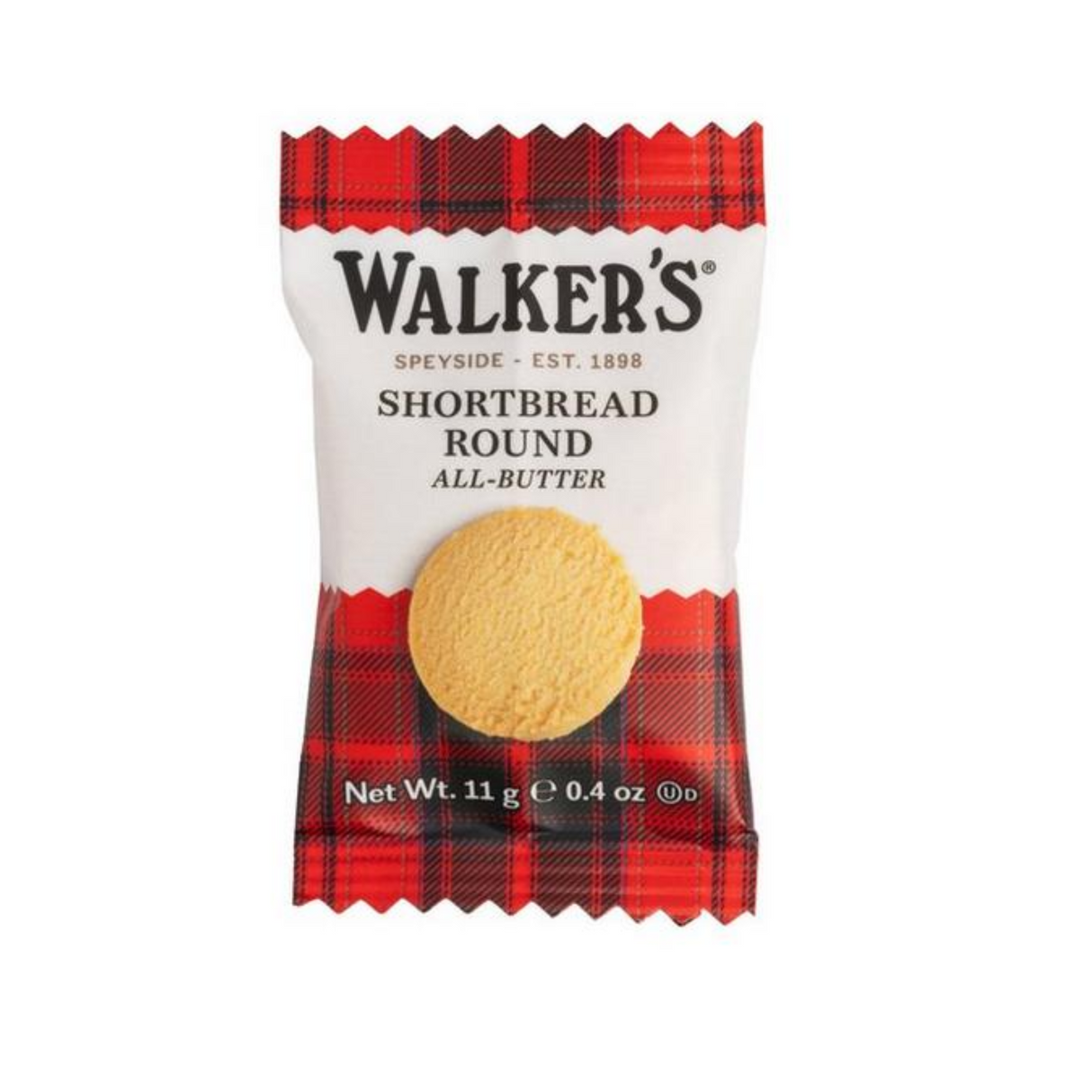 Walkers Individually Wrapped Mini Shortbread Rounds - 200 Packs