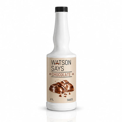 Watson Says: Chocolate Sauce - 1 Litre Plastic Bottle