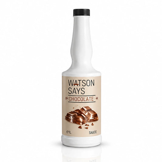 Watson Says: Chocolate Sauce - 1 Litre Plastic Bottle
