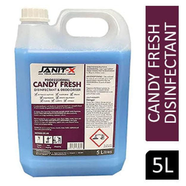 JANIT-X Professional Candy Fresh Disinfectant & Deodoriser 5 Litre - Vending Superstore