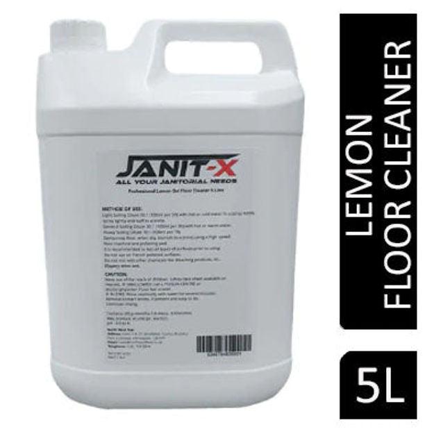 JANIT-X Professional Bio Lemon Floor Cleaner Gel 5 Litre - Vending Superstore