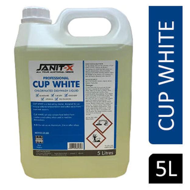 JANIT-X Professional Cup White 5 Litre - Vending Superstore