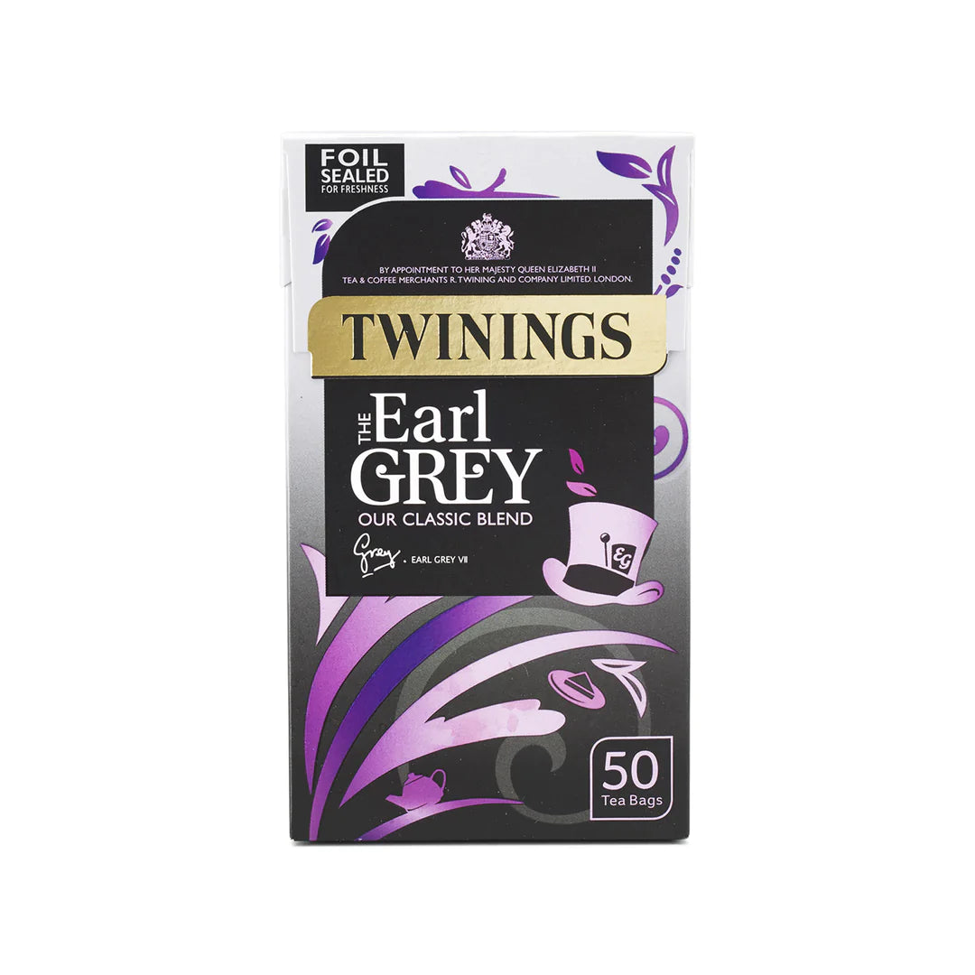 Twinings Tea: Earl Grey Envelope Tea Bags - 50 Bags - Vending Superstore