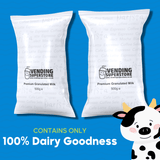 Vending Superstore Premium Granulated Milk for Vending Machines (Milfresh Gold Alternative) 100% Skimmed Milk - 500g or 10 x 500g - Vending Superstore