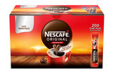 Nescafe Original: Individual Coffee Sticks / Sachet Portions - Pack Of 200 - Vending Superstore