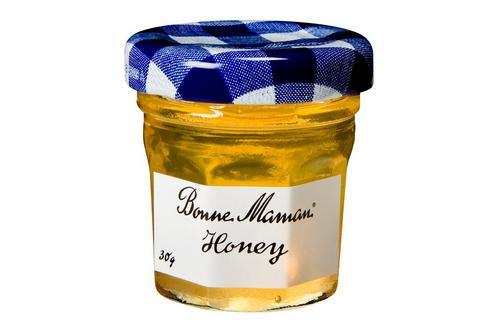Bonne Maman Honey 30g Portions - Mini Glass Jars - Pack of 60 - Vending Superstore