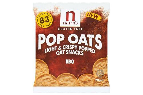 Nairn's Gluten Free Pop Oats BBQ 14 x 20g Bags - Vending Superstore