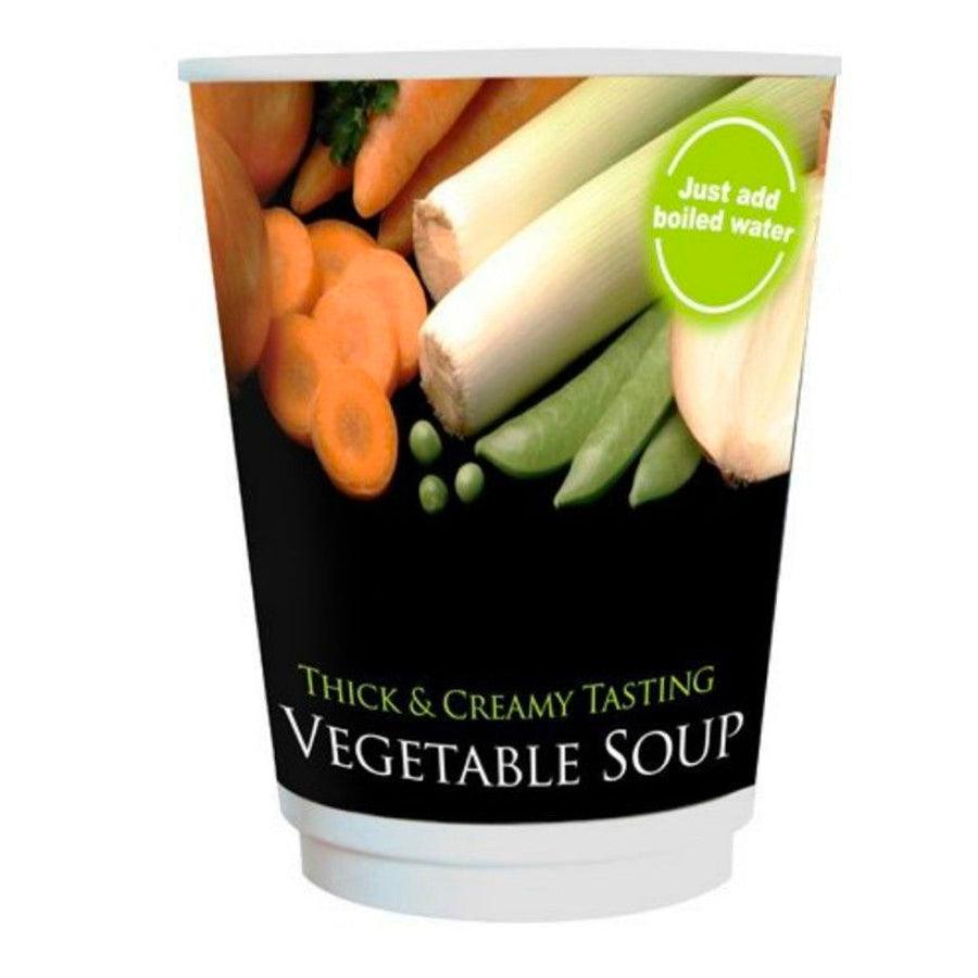 Nescafe &amp; Go Compatible - Foil Sealed Drinks: Vegetable Soup - Sleeve Of 10 Cups - Vending Superstore