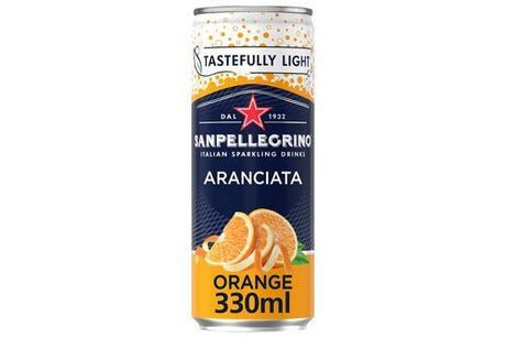 San Pellegrino Orange 12 x 330ml Cans - Vending Superstore