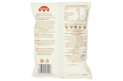 Manomasa Serrano Chilli & Yucatan Honey - Tortilla Chips - 16 x 35g Snack Bags (Gluten Free) - Vending Superstore