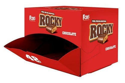Fox's Rocky Chocolate - Individually Wrapped Biscuit Portion Packs - 48 x 21g - Vending Superstore