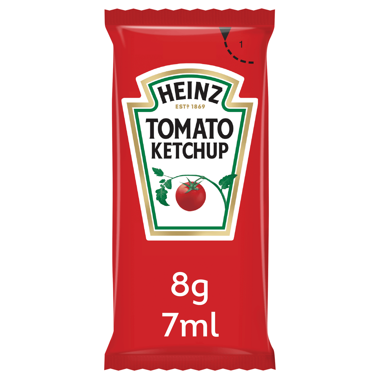 Heinz Tomato Ketchup Sauce Portions - Box of 200 Sachets - Vending Superstore