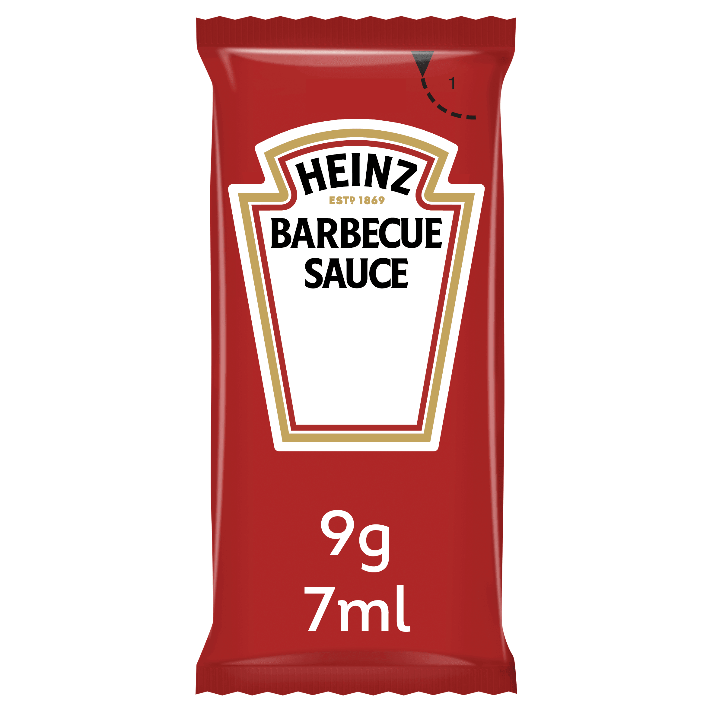 Heinz Barbecue Sauce Portions - Box of 250 Sachets - Vending Superstore