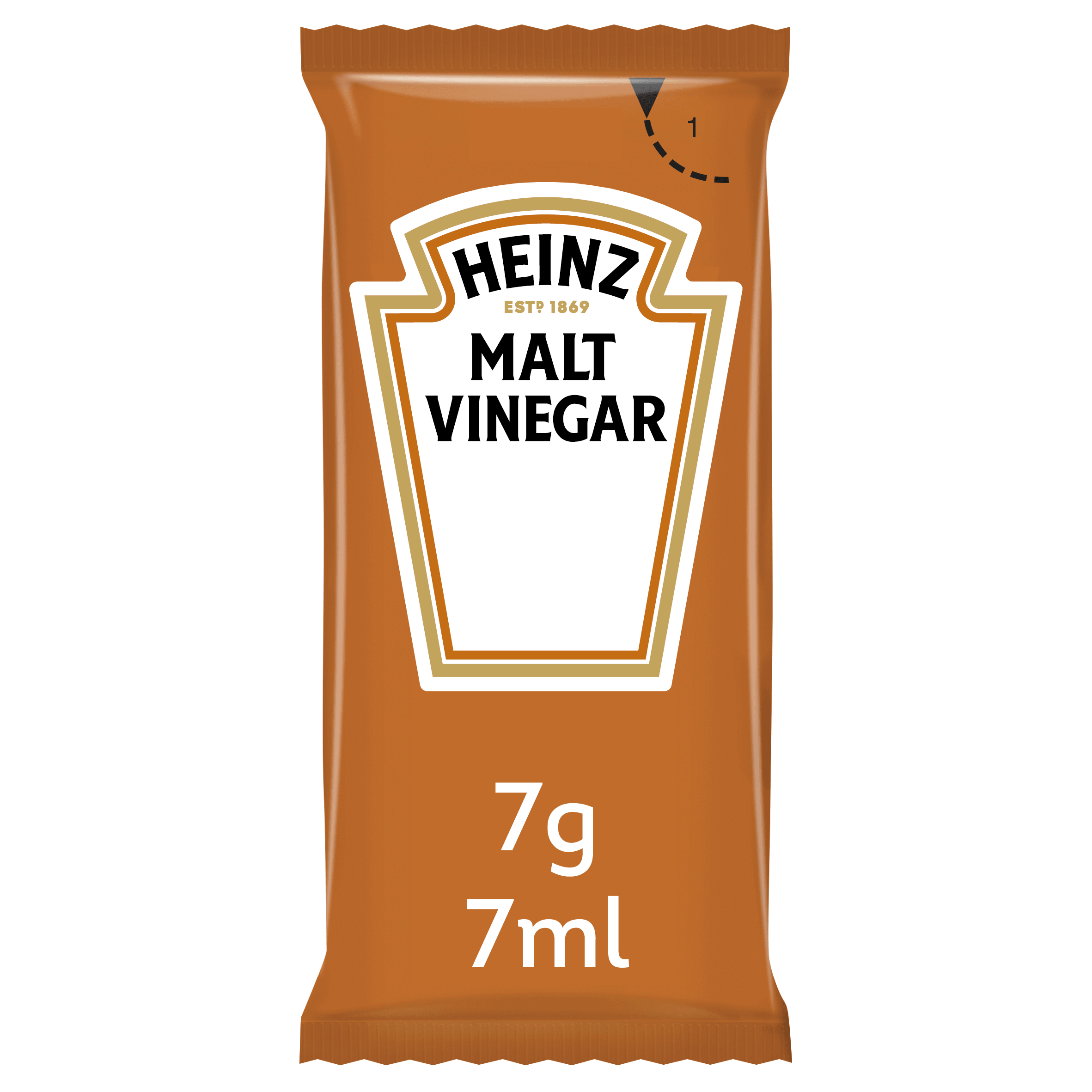 Heinz Malt Vinegar Portions - Box of 200 Sachets - Vending Superstore