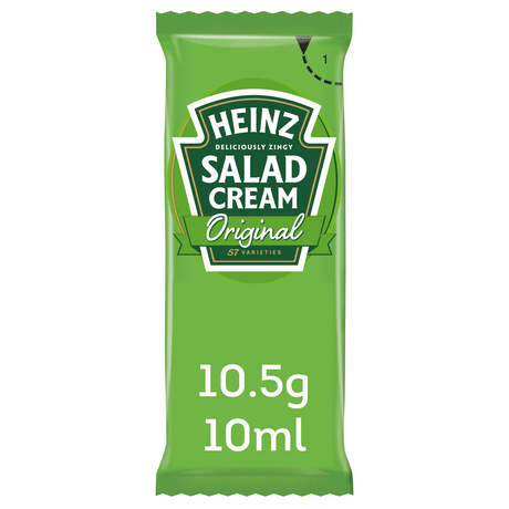 Heinz Salad Cream Sauce Portions - Box of 200 Sachets - Vending Superstore