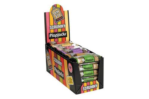 Oh So Scrummy Mixed Case of 30 Flapjacks - Vending Superstore