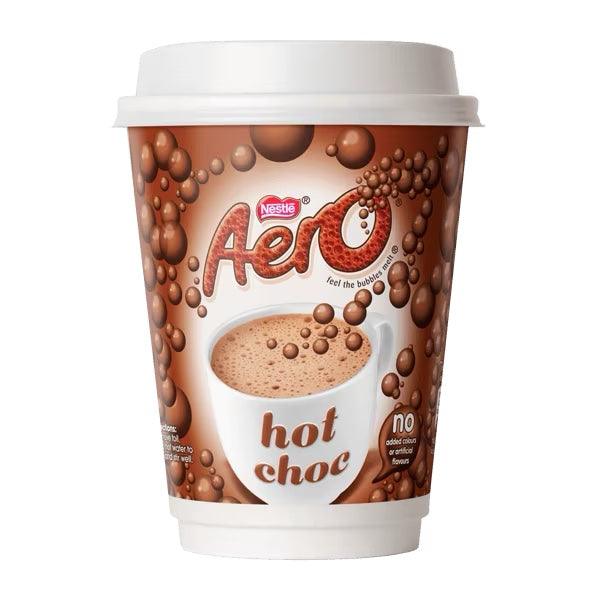 Nescafe &amp; Go - Foil Sealed Drinks: Aero Hot Chocolate - Sleeve Of 8 Cups - Vending Superstore