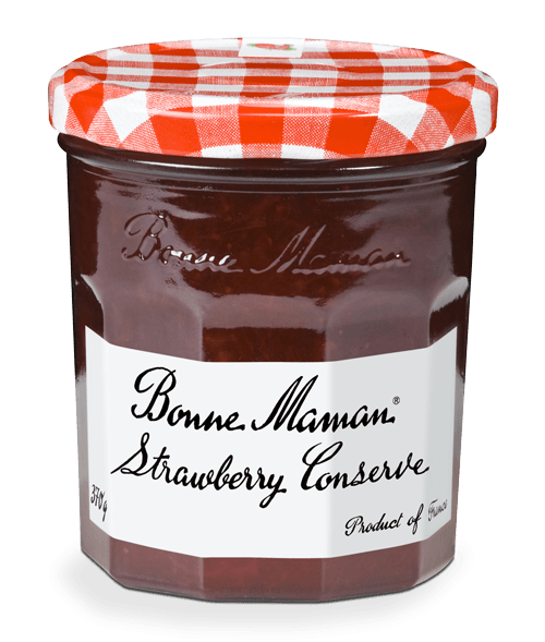Bonne Maman Strawberry Conserve 30g - Mini Glass Jars - Pack of 15 - Vending Superstore