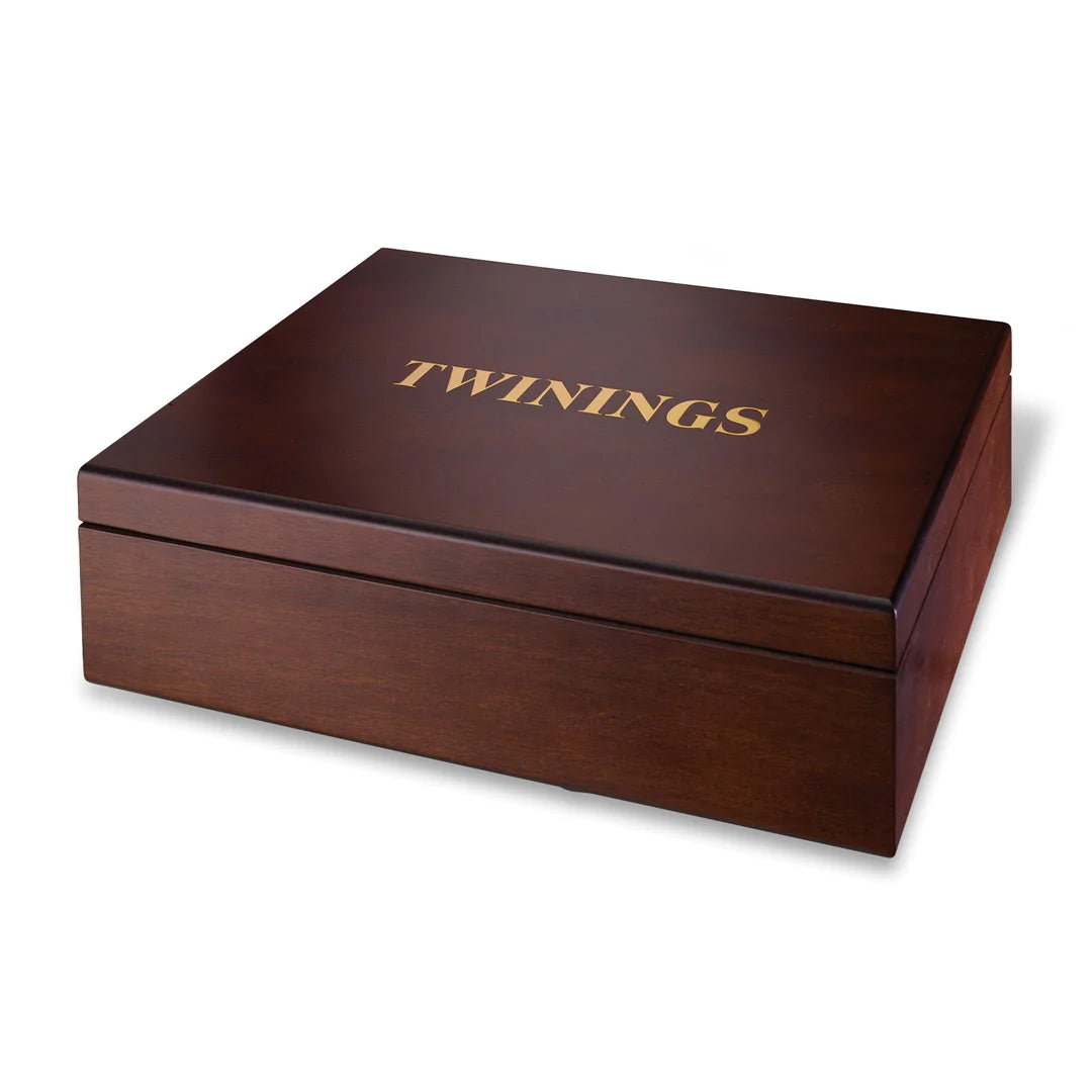 Twinings Tea: 12 Compartment Wood Display Box - Vending Superstore
