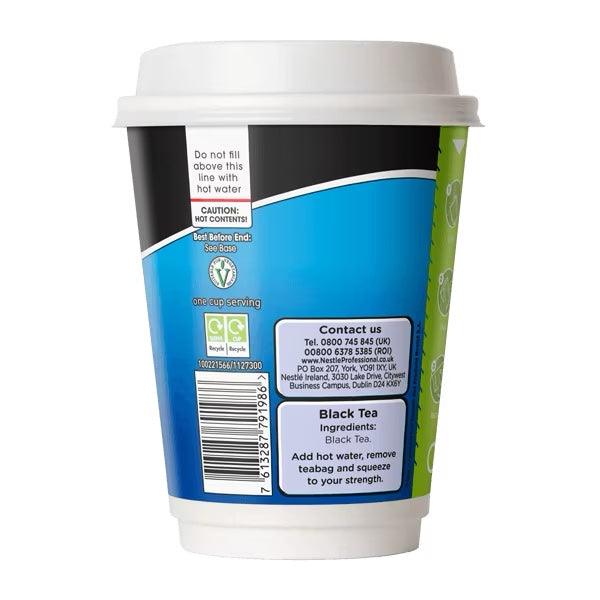 Nescafe &amp; Go - Foil Sealed Drinks: Tetley Tea - Sleeve Of 8 Cups - Vending Superstore