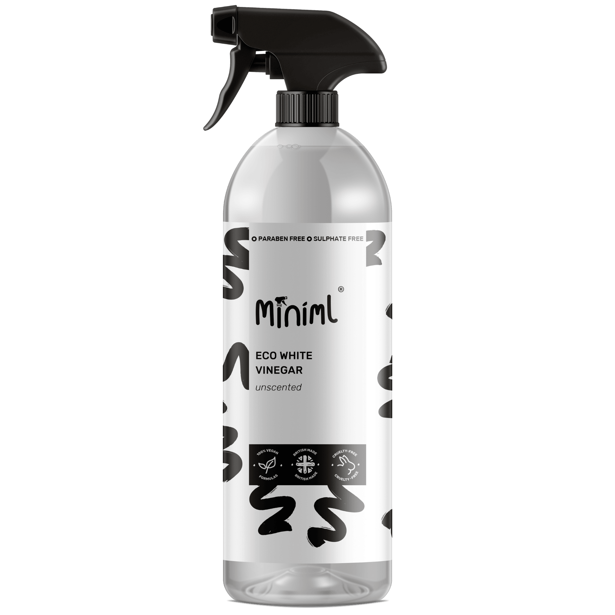 Miniml - Eco Friendly- White Vinegar - 750ml Spray - Vending Superstore