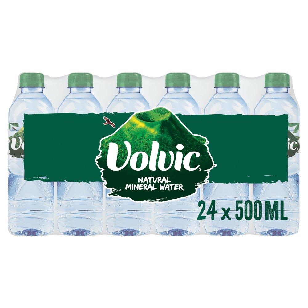 Volvic: Still Mineral Water Bottles - 24 x 500ml - Vending Superstore