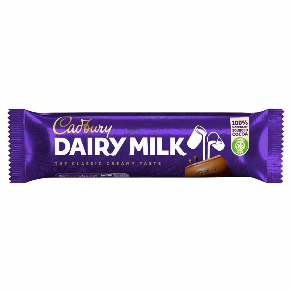 Cadbury Dairy Milk Chocolate Bars - Box of 48 - Vending Superstore