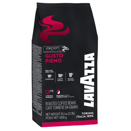 Lavazza Expert Gusto Pieno Coffee Beans (1kg Bags or Full Case) - Vending Superstore