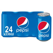 Pepsi: Soft Drink Cans - 330ml (Pack of 24)