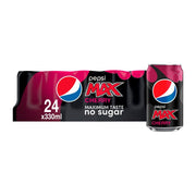 Pepsi Max Cherry: Soft Drink Cans - 330ml (Pack of 24)