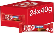 Kit Kat Chunky Milk Chocolate Bar - 40g (Box of 24)
