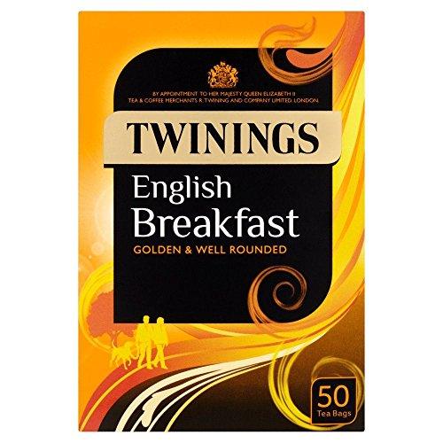 Twinings Tea: English Breakfast Envelope Tea Bags - 50 Bags - Vending Superstore