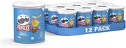 Pringles Salt & Vinegar Potato Crisps - 40g (Box of 12)