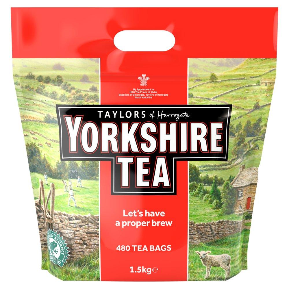 Yorkshire Tea: One Cup Tea Bags - 480 Bags - Vending Superstore