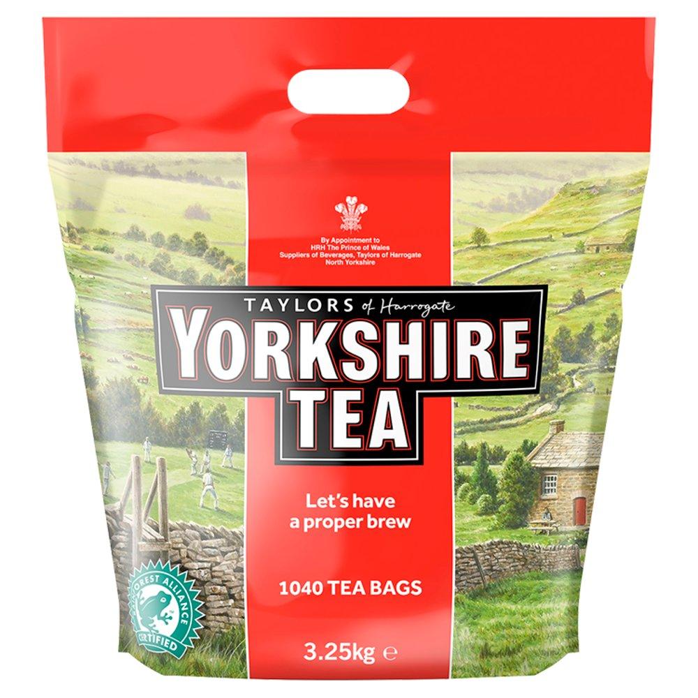 Yorkshire Tea: One Cup Tea Bags - 1040 Bags - Vending Superstore