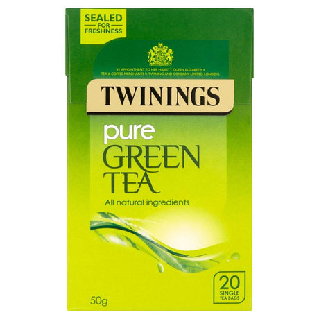 Twinings Tea: Pure Green Envelope Tea Bags - 20 Bags - Vending Superstore