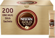 Nescafe Gold Blend: Individual Coffee Stick Portions - Pack Of 200 - Vending Superstore