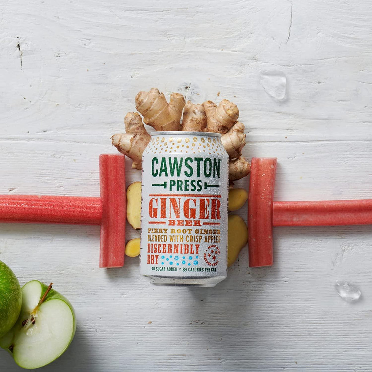 Cawston Press Fizzy Ginger Beer Cans with Pressed Juice (330ml x 24 cans) - Vending Superstore