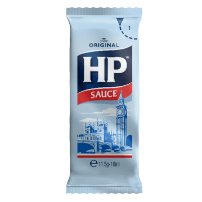 HP The Original Brown Sauce Portions - Box of 200 Sachets - Vending Superstore