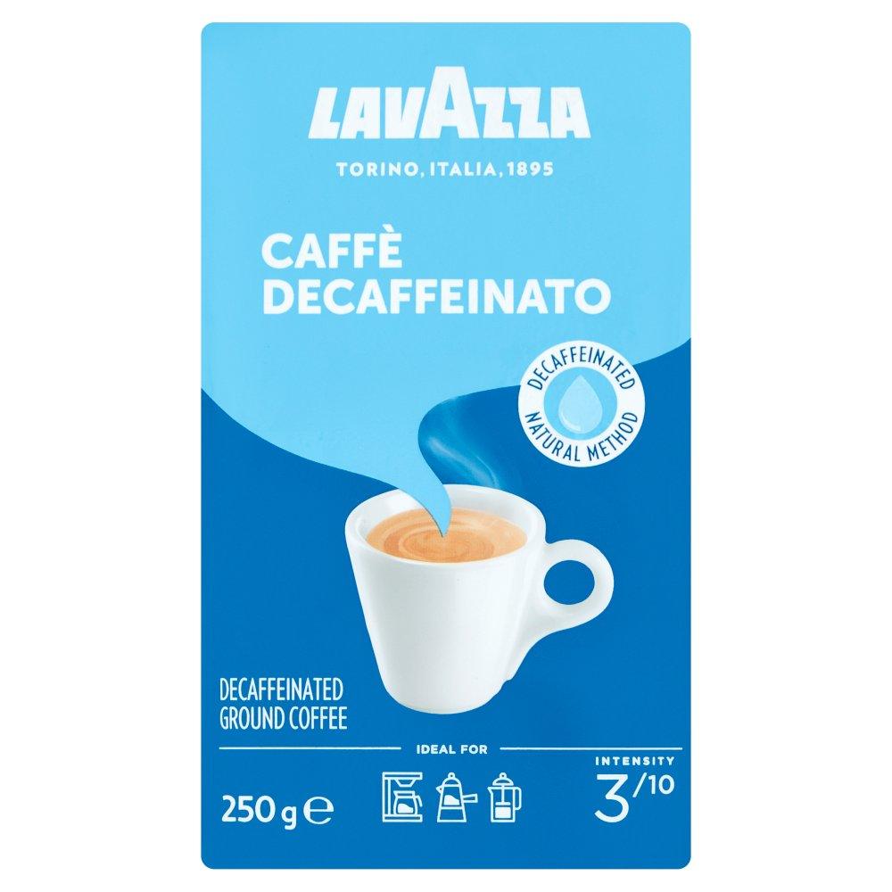 Lavazza Decaffeinato Ground Coffee - 250g Bag - Vending Superstore