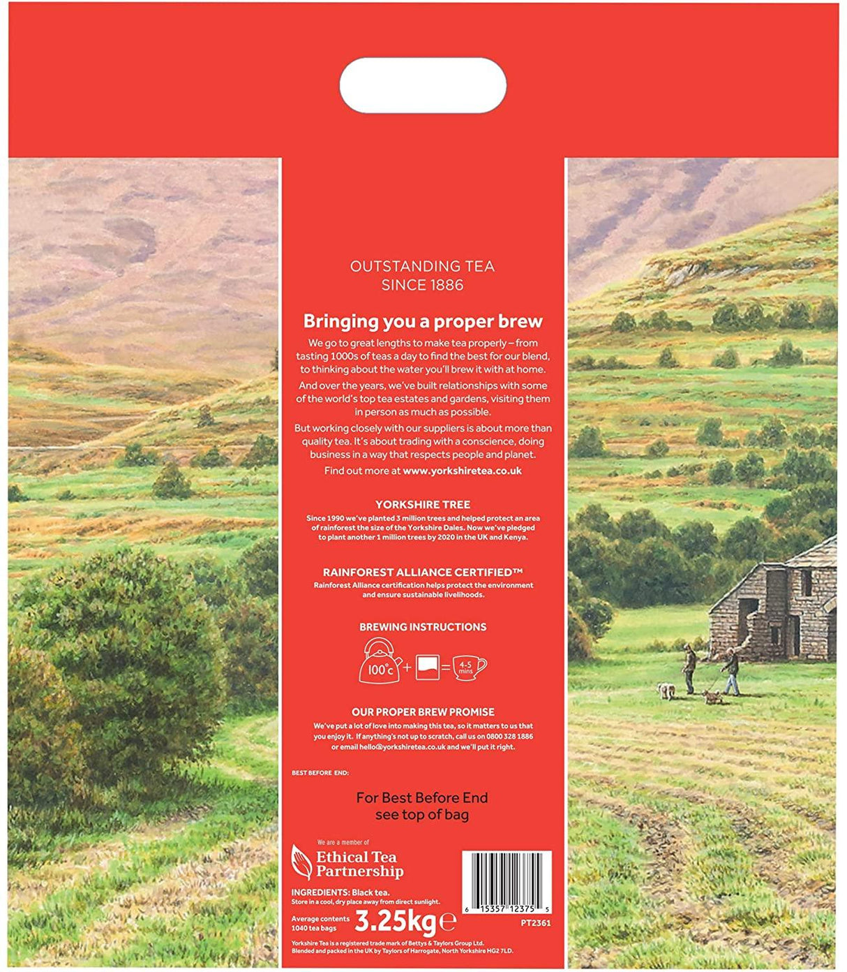 Yorkshire Tea: One Cup Tea Bags - 1040 Bags - Vending Superstore