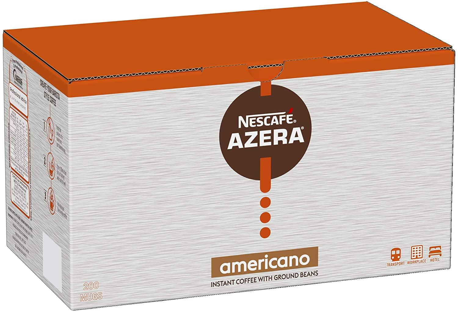 Nescafe Azera Americano: Individual Coffee Stick Portions - Pack Of 200 - Vending Superstore