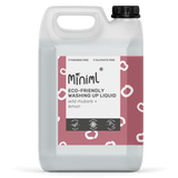 Miniml - Eco Friendly- Washing Up Liquid - Rhubarb + Lemon - 5L Refill - Vending Superstore