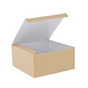 Edenware - Kraft Burger / Snack Takeaway Boxes - Eco Friendly - (Case of 500)