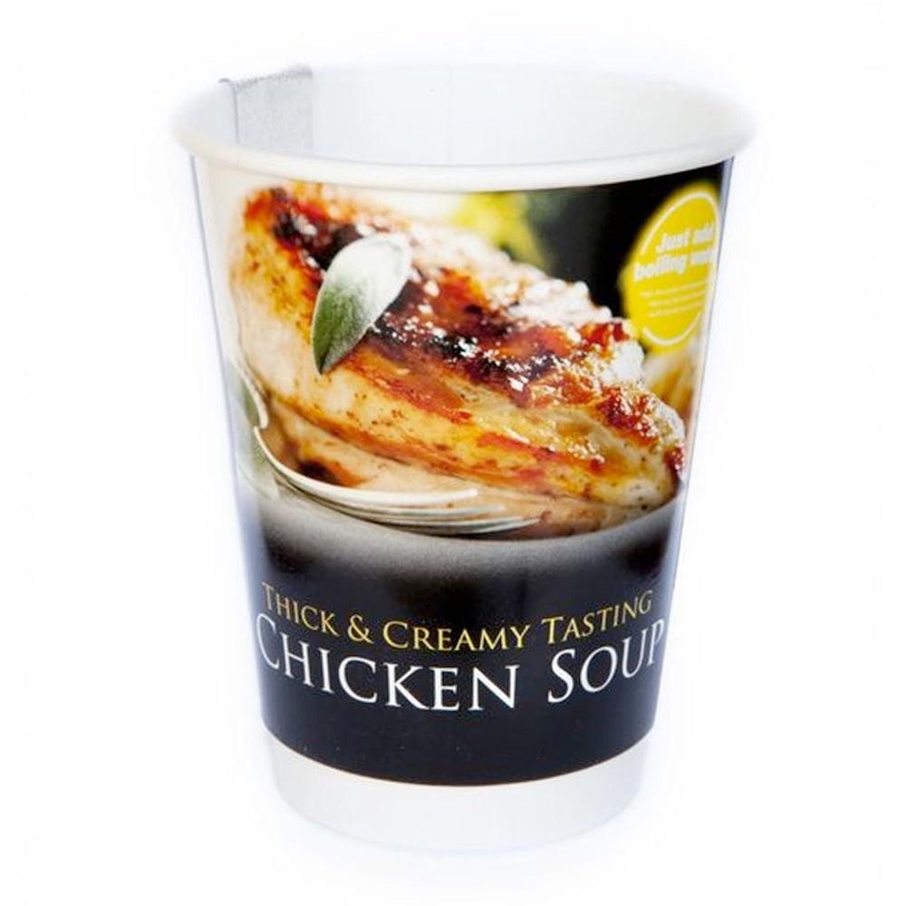 Nescafe &amp; Go Compatible - Foil Sealed Drinks: Chicken Soup - Sleeve Of 10 Cups - Vending Superstore
