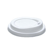 12oz / 16oz White Sip Through Lids For Takeaway Coffee Cups - (Pack of 100)