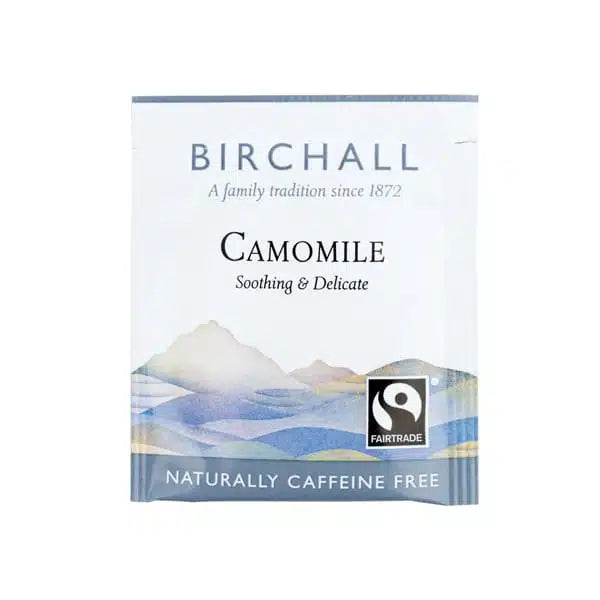 Birchall Tea - Camomile 250 Individually Wrapped Envelope Tea Bags (Fairtrade) - Vending Superstore