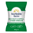 Fairfields Farm Sea Salt & Aspall Cyder Vinegar Crisps 36x40g - Vending Superstore